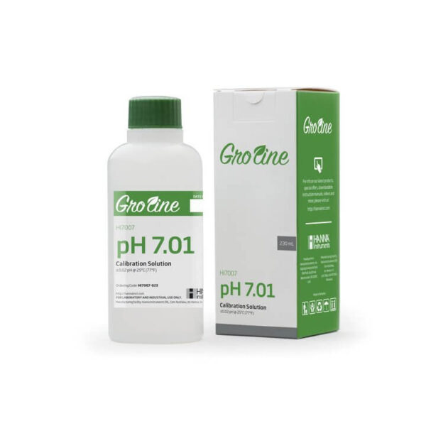 Solución estándar de calibración de la línea GroLine pH 7.01 (frasco de 230 mL)