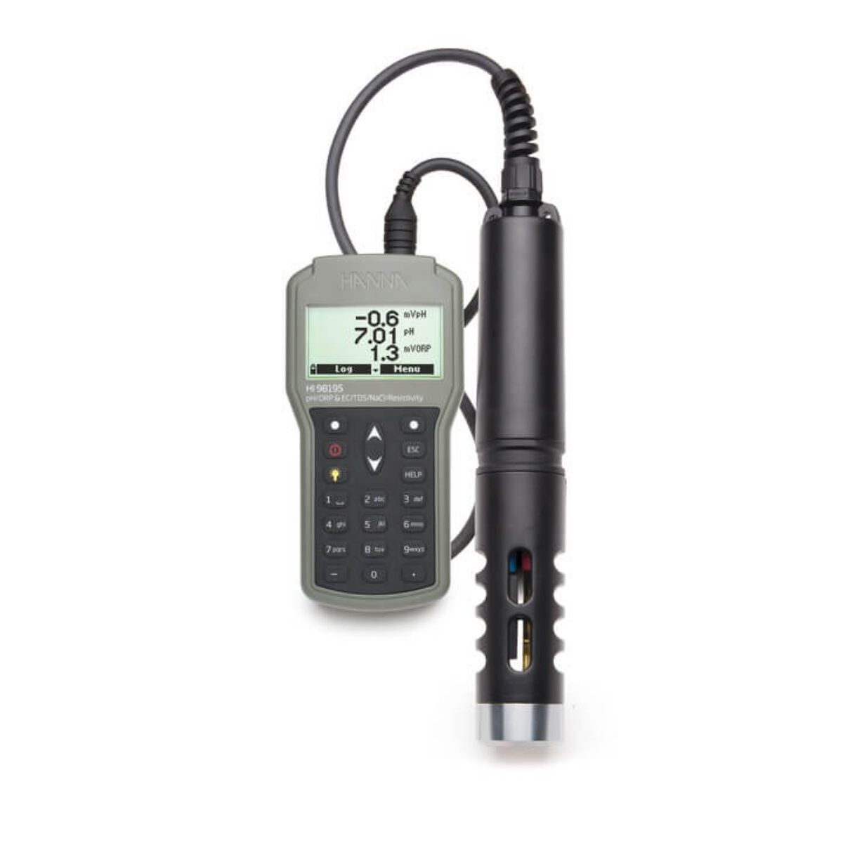 Medidor analógico de pH/mV/°C con electrodo HI1230B » HANNA® instruments  Guatemala