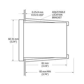 side view installation specs bl